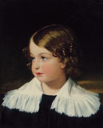 Friedrich von Amerling Knabenbildnis oil painting image